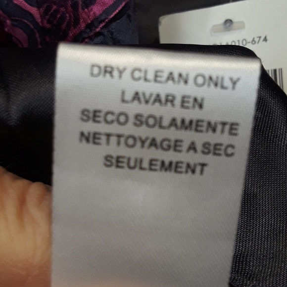 NWT BCBGirls Pink Paisley print Satin tank top - Picture 8 of 8